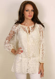 Leaves of Grass, New York Arrondisement French lace blouse