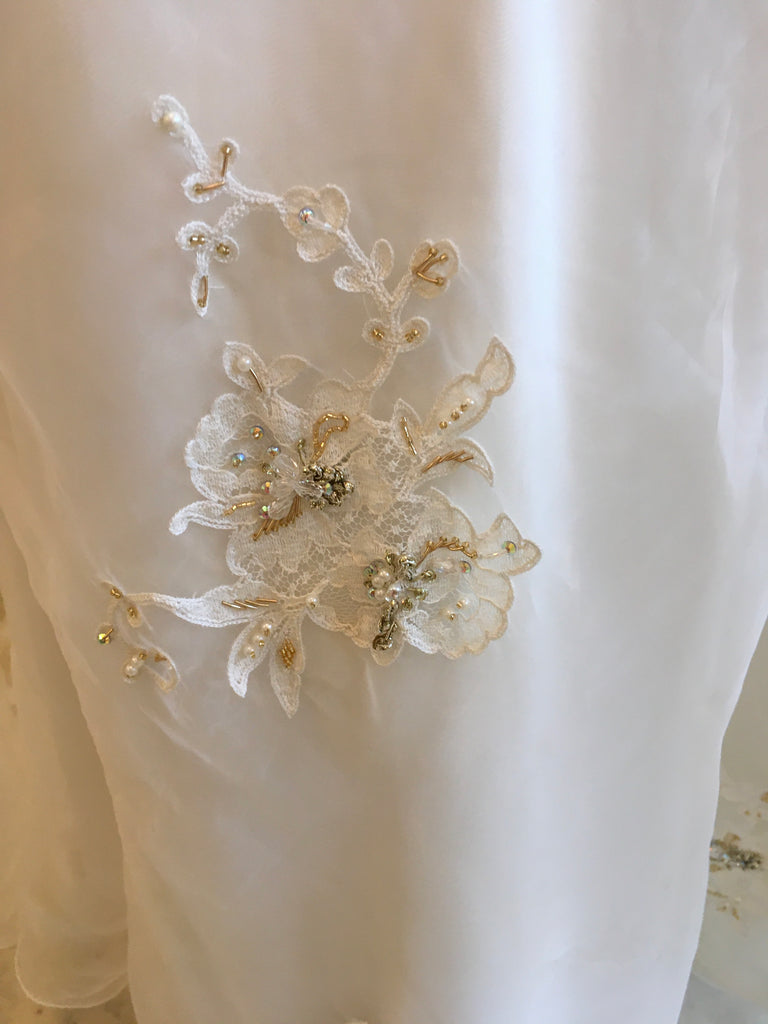 Leaves of Grass, New York Snowdonia Bridal  gown