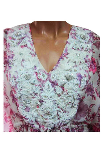 Leaves of Grass, New York Parure Kaftan-right