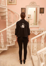 Load image into Gallery viewer, Leaves of Grass, New York Cabichou French lace Trapeze jacket