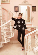 Load image into Gallery viewer, Leaves of Grass, New York Cabichou French lace Trapeze jacket