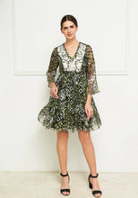 Load image into Gallery viewer, Italian silk  chiffon dress