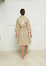 Load image into Gallery viewer, Leaves of Grass, New York Fleurette French lace cotton dress