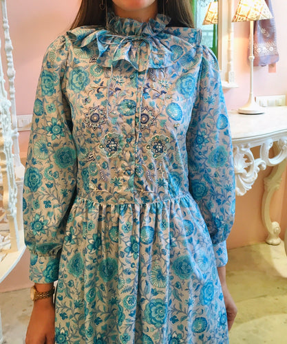 Leaves of Grass, New York Boca Raton silk dress