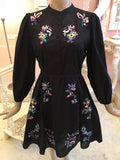 Leaves of Grass, New York Buenoserrata cotton dress