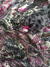 Load image into Gallery viewer, Leaves of Grass, New York Bari Italian chiffon dress