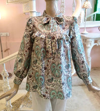 Load image into Gallery viewer, Liberty print blouse with bow