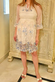 Leaves of Grass, New York Millefeuille dress