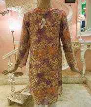 Load image into Gallery viewer, Leaves of Grass, New York Palm Springs silk chiffon tunic