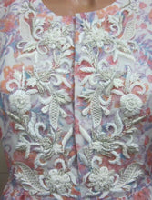 Load image into Gallery viewer, Samedi Soir French lace chiffon printed dress