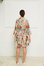 Load image into Gallery viewer, Leaves of Grass, New York Brooks Mews Liberty print silk shirtwaist dress