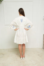Load image into Gallery viewer, Leaves of Grass, New York Amalfi cotton dress