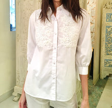 Load image into Gallery viewer, Leaves of Grass, New York Navarre Cotton blouse