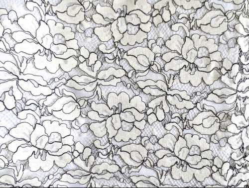 Leaves of Grass, New York Chanson French lace dress