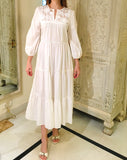 Leaves of Grass, New York Amagansett lace maxi