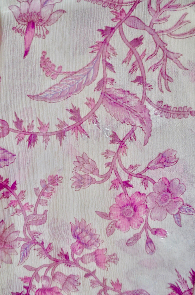 Leaves of Grass, New York St Barts silk chiffon dress