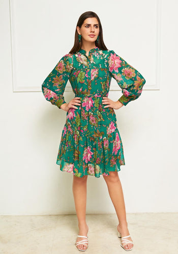 Primrose Hill silk chiffon dress