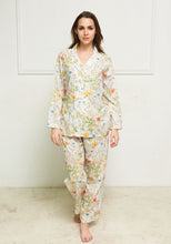 Load image into Gallery viewer, Leaves of Grass, New York Avon Liberty print cotton pajamas set