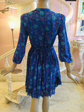 Load image into Gallery viewer, Leaves of Grass, New York Baden silk chiffon dress