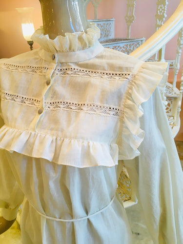 Leaves of Grass, New York Moher cotton dress