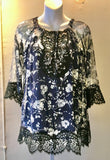 Leaves of Grass, New York Tova French lace blouse