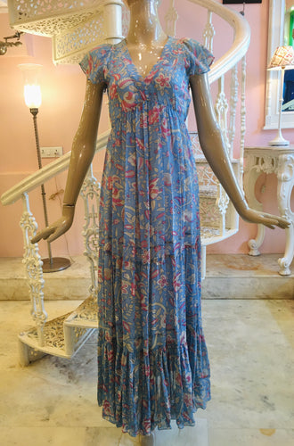 light blue Mermaid maxi