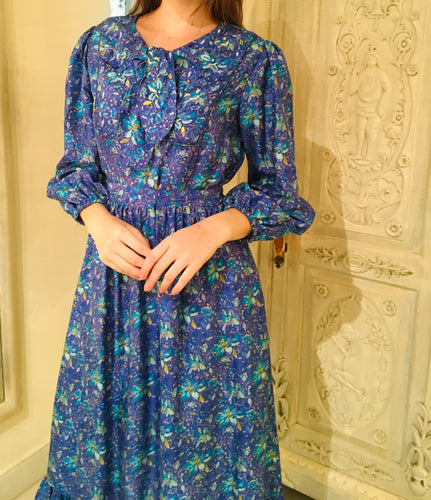 Leaves of Grass, New York Teburon silk dress