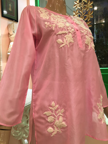 Leaves of Grass, New York Meribel silk tunic