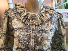 Load image into Gallery viewer, Leaves of Grass, New York Wiltshire Liberty print cotton dress