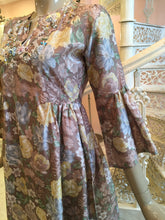 Load image into Gallery viewer, Leaves of Grass, New York Casmira printed silk dress