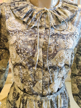 Load image into Gallery viewer, Leaves of Grass, New York Wiltshire Liberty print cotton dress