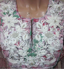 Load image into Gallery viewer, Leaves of Grass, New York Parure Italian silk chiffon dress