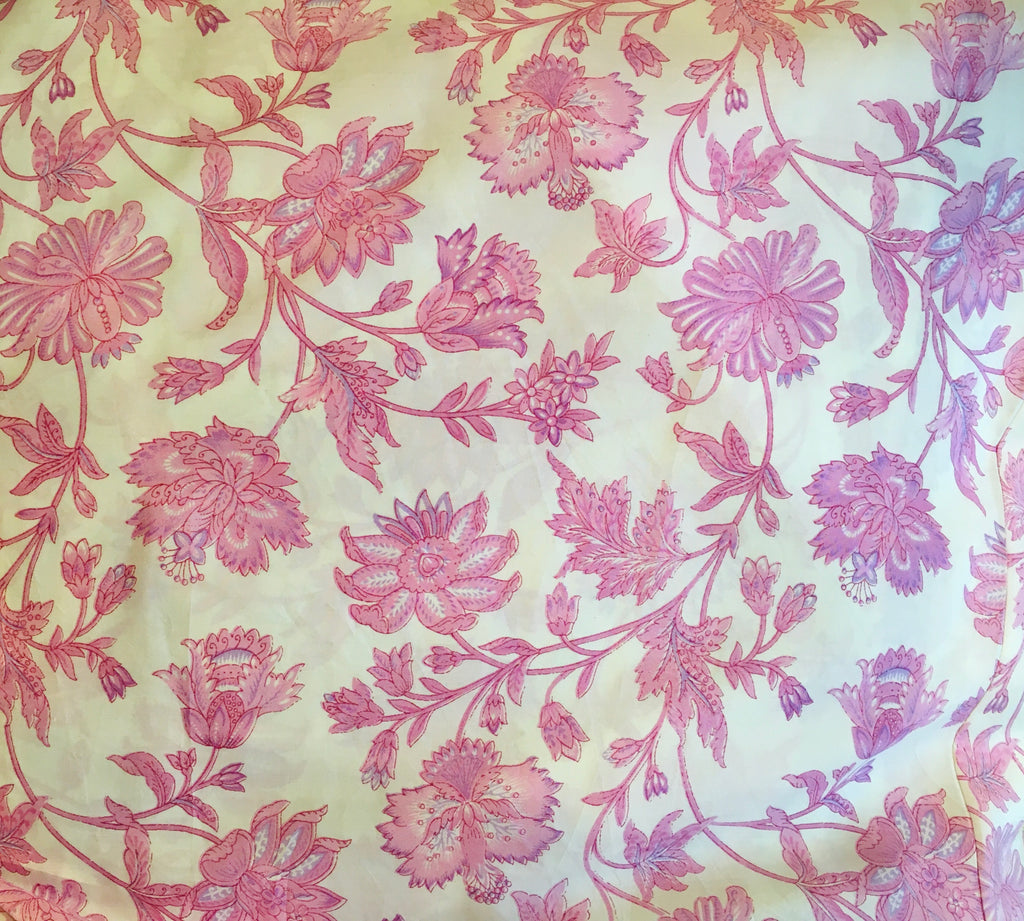 Leaves of Grass, New York Porto printed silk dress