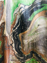 Load image into Gallery viewer, Leaves of Grass, New York Kyoto silk dress
