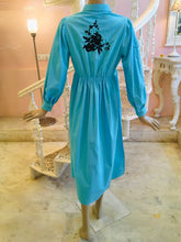 Load image into Gallery viewer, Leaves of Grass, New York Paradise Island French lace cotton dress